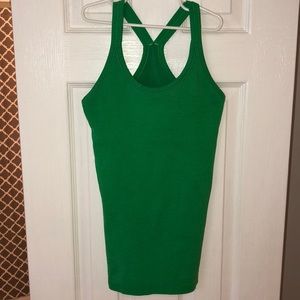 Lululemon Kelly Green Yoga Tank